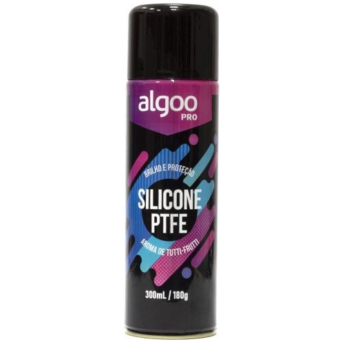 Lubrificante Bike Silicone Spray Ptfe Algoo Pro 300 Ml