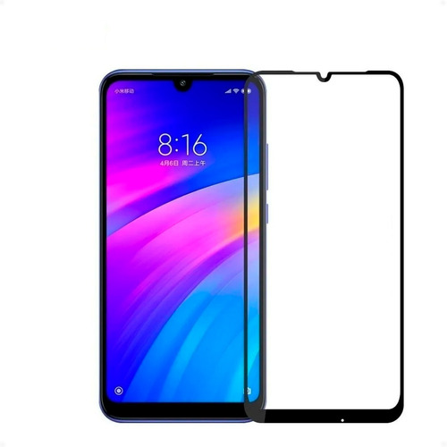 Vidrio Templado Full Cover Xiaomi Redmi 7  - Otec