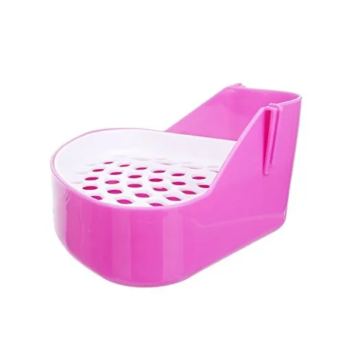 Mkono Potty Trainer Corner Caja De Arena Para Hamster Guinea