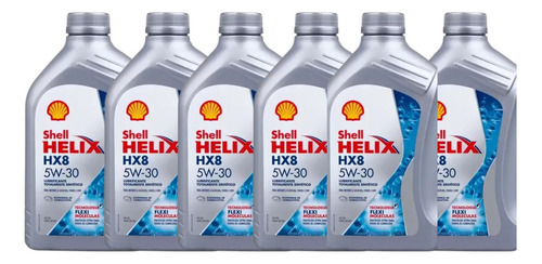 6l Óleo Shell Helix Hx8 Sintético Api Sp Ilsac-gf6a