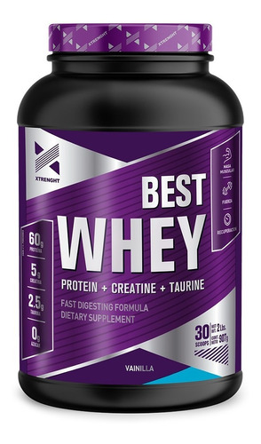 Best Whey Protein Xtrenght 2lbs - Blend Proteina + Creatina