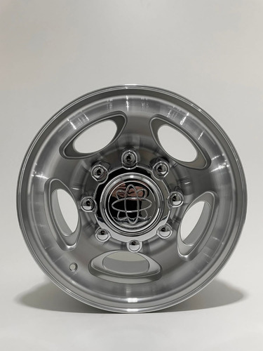 Roda Ford F250 Xlt Aro 16 8x170 Krmai M27 / Valor Unitário Cor Prata Diamantada 8x170