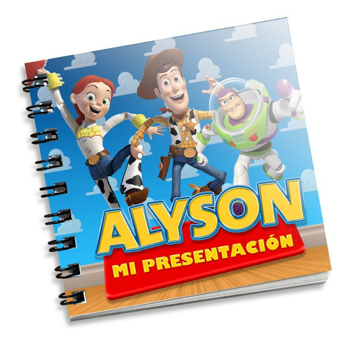 5 Pzs. Invitación O Recuerdo Libreta Mini Toy Story 1