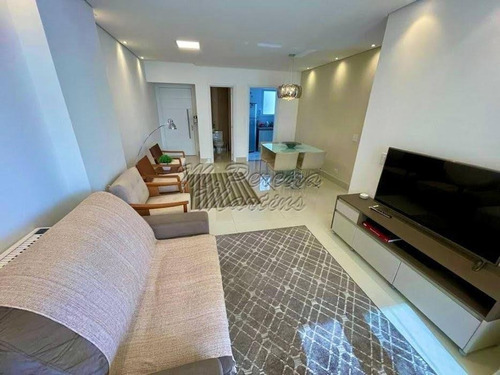 Imagem 6 de 27 de Apartamento 02 Suítes | Planejados Vista Mar | Terraço Gourmet - Andar Alto Excelente Ref.806