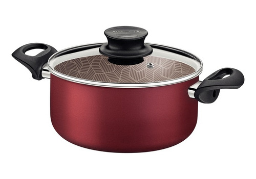 Bateria De Cocina Tramontina Paris 14 Piezas Color Rojo