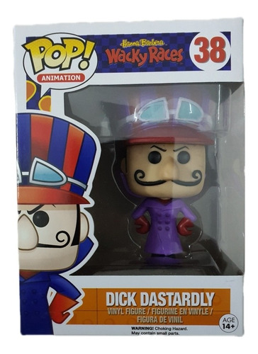 Funko Pop! Hanna Barbera - Wacky Races - Dick Dastardly # 38