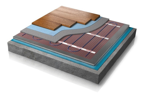 Calefacción Eléctrica Por Piso Warmup Pvc 750 W