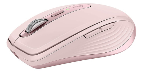 Mouse Inalámbrico Recargable Logitech  Mx Anywhere 3 Rosado