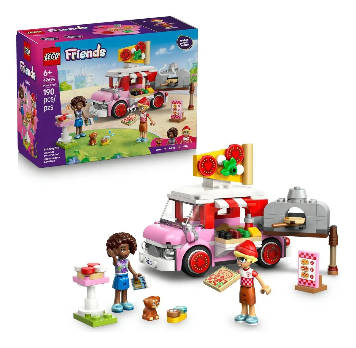 Caminhão de Pizza LEGO Friends 190 peças
