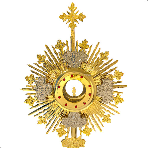 Custodia U Ostensorio Santísimo Para Iglesia A719 Bustos