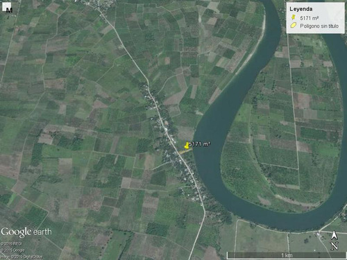 Terreno Rio Tuxpan Veracruz 3500 M² En La Localidad De Santa Rosalia