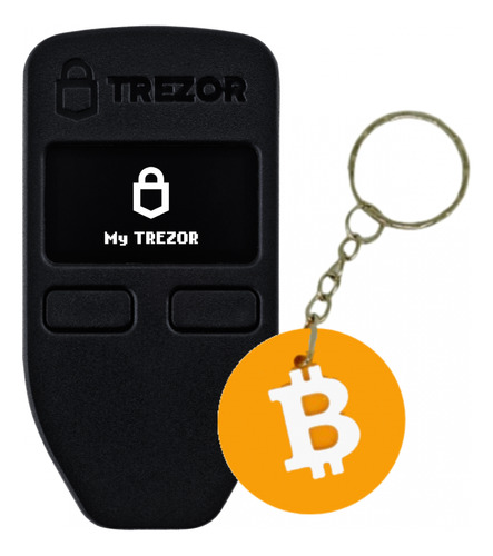 Trezor One Hardware Wallet + Llavero Bitcoin Gratis