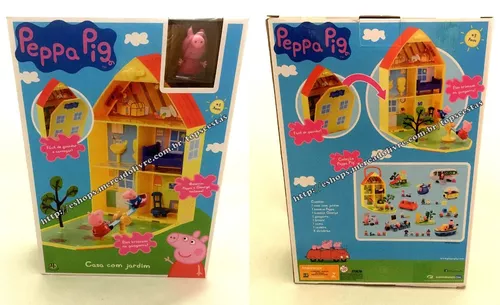 Casa Da Peppa Pig Original Fisher Price Pronta Entrega - R$ 397,89