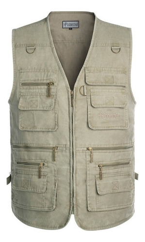 Gift Men's Vintage Denim Cotton Vest Gift