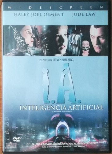 Película Dvd Original - I.a. Inteligencia Artificial