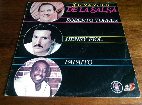 Vinilo-3 Grandes De La Salsa.  Ljp