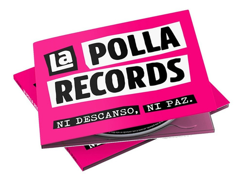 Cd La Polla Records  Ni Descanso , Ni Paz * Digipack 