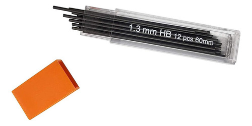 Minas Para Lapiz Mecanico Hb 1.3 Mm Paquete Grande