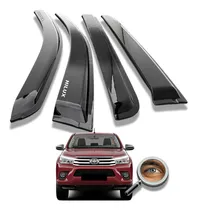 Comprar Hilux 2016 2022 Deflectores Ventana Oem C\u002Flogo Tuningchrome