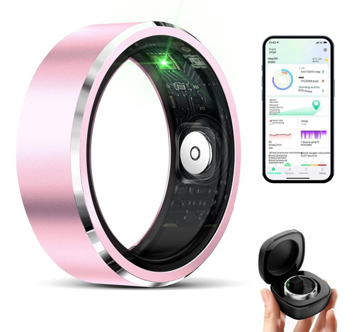 Xing Smart Ring, Rastreador De Actividad Física Con Monitor De Frecuencia Cardíaca, Oxígeno En Sangre, Presión