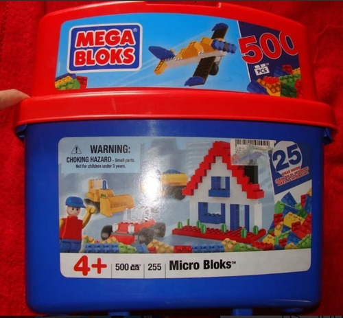 Legos Mega Bloks 500 Piezas. Oferta
