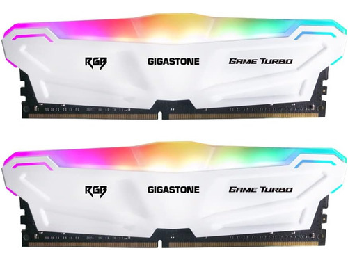 ?ddr4 Ram? Gigastone White Rgb Game Turbo Desktop Ram 16gb