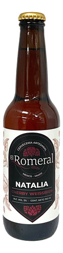 Cerveza El Romeral Natalia Cherry Weissbier 355 Ml