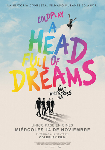 Coldplay: A Head Full Of Dreams Documental  (1 Dvd) 