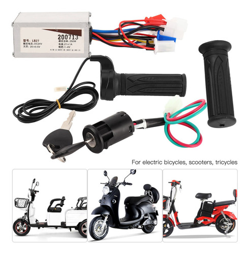 Scooter Eléctrico Controlador De Velocidad Conjunto 24v 250w