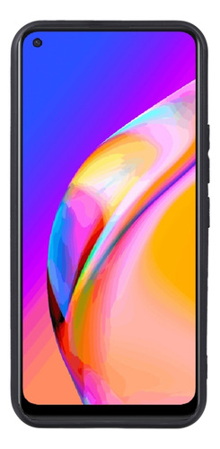 Capa De Telefone Tpu Preta Fosca Para Oppo A94 5g