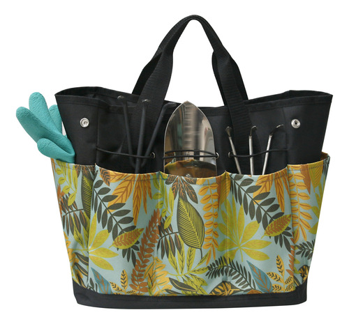 Bolsa Portátil Para Herramientas De Jardín Con 9 Bolsillos,