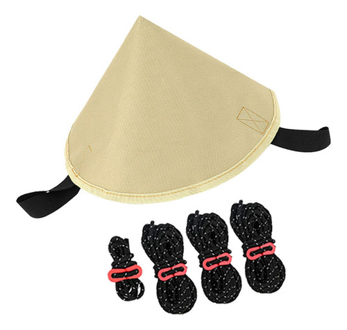 Tenda De Lona Conecta Tampa Dossel Construir Conector Cáqui