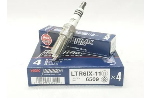 Bujía Ngk Iridium Número De Parte Ltr6ix-11 Stock 6509