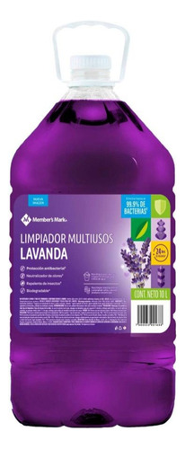 Limpiador Multiusos Member's Mark Aroma Lavanda 10 Lts
