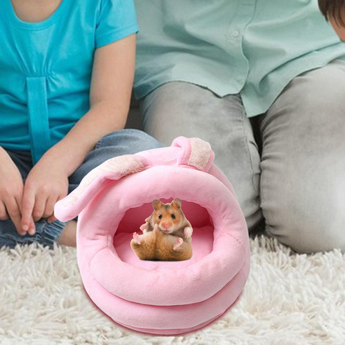 Animal Pequeño Cama Cálida Nido Para Conejo Pequeño