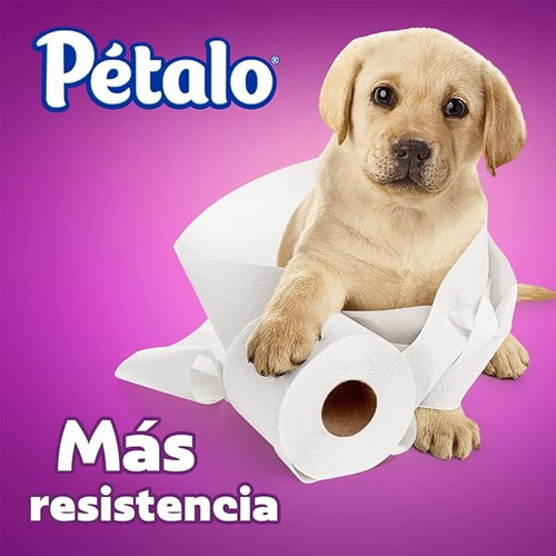 Papel Higiénico Pétalo 234 Hojas Dobles 16 Rollos
