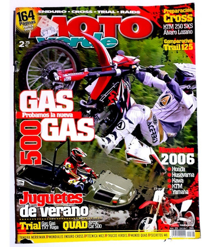Revista Moto Verde - Enduro-cross-trial-raids- Nro.324 2005 (Usado)