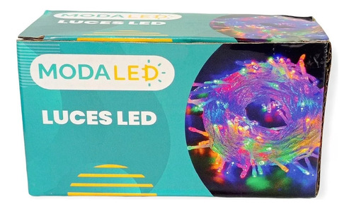 Tira Luces Luz De Navidad 9 Mts 100 Leds Multicolor