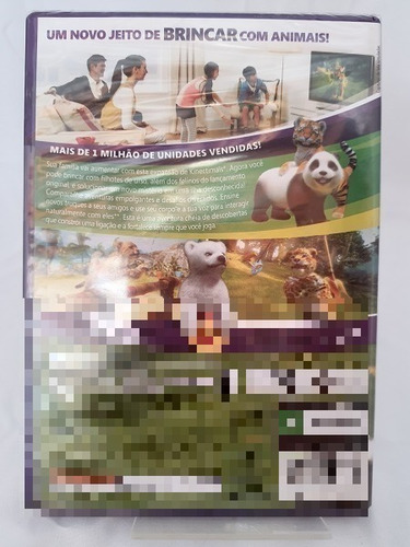 Kinectimals Agora Com Ursos Xbox 360 Mídia Física Lacrado Av