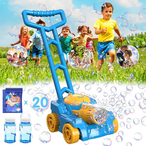 Qdragon -cortacésped De Burbujas A Prueba Para Niños