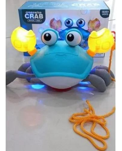 Brinquedo Siri Caranguejo Com Som