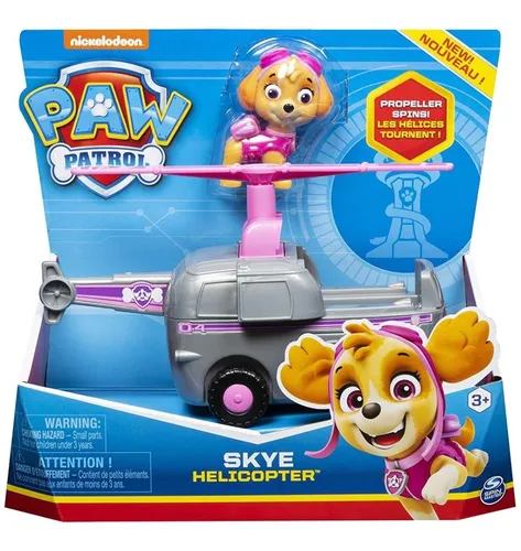 Paw Patrol - Muñecos Con Vehiculos - Patrulla Canina