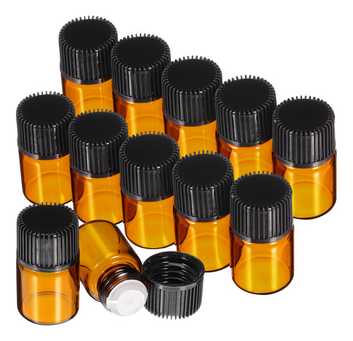 12 Frascos Mini Frascos De 2 Ml Com Redutor De Orifício