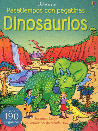 Dinosaurios - Pasatiempos Con Pegatinas