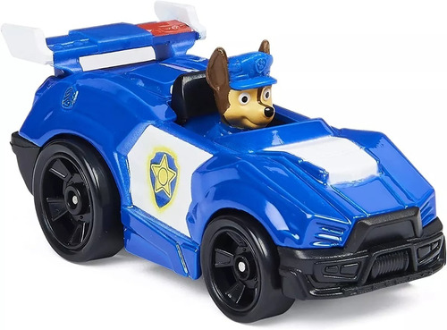 Paw Patrol The Movie True Metal Vehículo Escala 1:55 - Chase