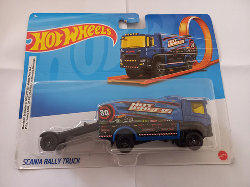 Camion Scania Rally Truck - Hot Wheels