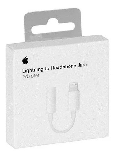 Adaptador Lightning A Auxiliar Jack 3.5 Mm Audífono iPhone