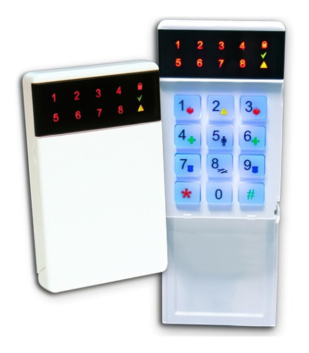 Teclado Led Para Panel Alarma Casa Garnet G-led732