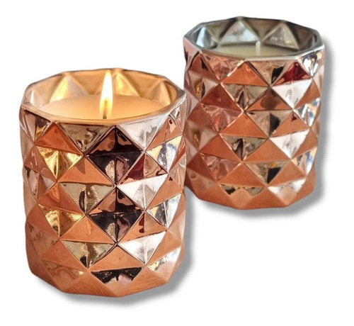 Vela Cera Soja Aromática Decorativa Regalo