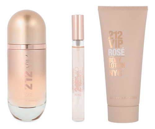 Set 212 Vip Rose 3pzs - Dama